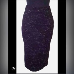 THE SAVILE ROW CO. Stretch Knit Pencil Skirt
